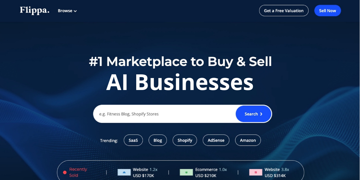 A curated list of websites and resources to buy and sell AI businesses